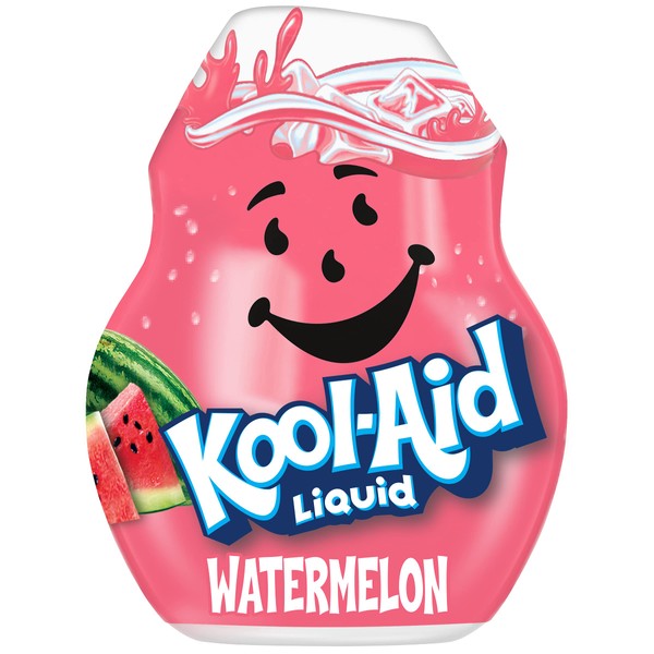 Kool-Aid Liquid Watermelon Artificially Flavored Soft Drink Mix, 1.62 fl oz Bottle