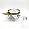Unbreakable Transparent Teapot, Brown (Noguchi Kumataro Tea Garden Limited Logo)