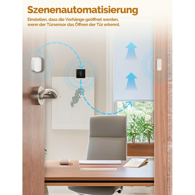 MOES 2.5D WiFi Roller Shutter Switch, Alexa Smart Roller Shutter