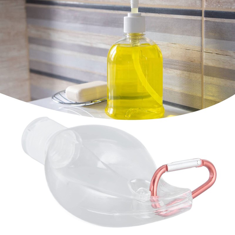 QANYEGN 2Set 50Ml Travel Bottle, Flip-top Plastic Liquid Bottle, Refillable