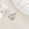 YAFEINI Axolotl Necklace for Women 925 Sterling Silver Axolotl Pendant