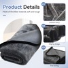 Shiny Wipes Shower Cleaning Cloths - 3pcs Super Absorbent Microfiber