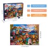 Wild Camping Puzzle 1000 Pieces Adult Glamping Puzzle Adult 1000