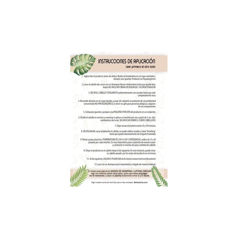 Kit Keratina Alisado Brasileño 500 Ml + Pretratamiento 250ml