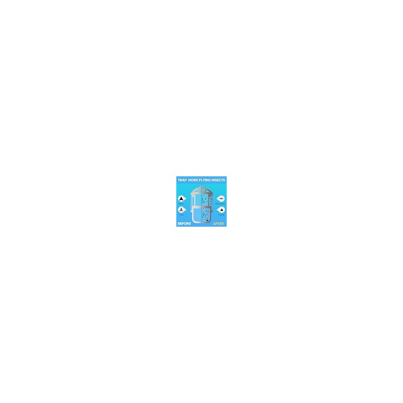 Flying Insect Trap Refill Cartridges, 12 Pack Compatible Replacement Refills
