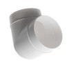 100mm / 4 Inch Duct Connector - 90 Degree Elbow