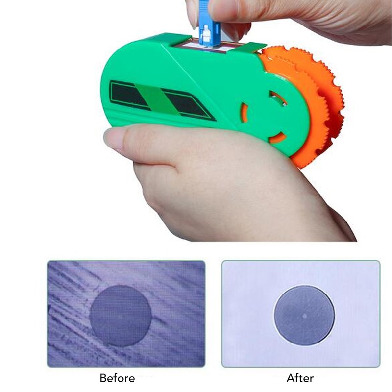 Fiber Optic Cleaner ‑20 to ‑50dB Portable Handheld Fiber Optic