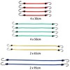 Deuba® Tie Down Strap Expander Luggage Straps Heavy Duty Metal