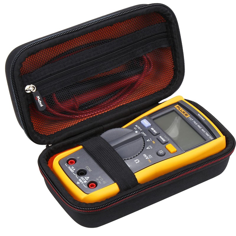 Mchoi Hard Case Fits for Fluke 117/115/116/114/113 Digital Multimeter, Case