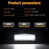 POPMOTORZ LED Number Plate Light for MX-5 Miata 2016-2020, LED