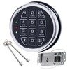 Gun Safe Lock with Programmable Electronic Keypad, Password Electromagnetic Lock