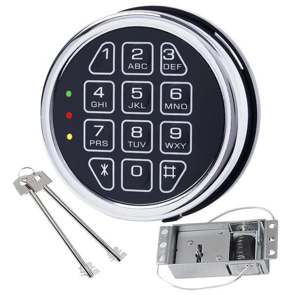 Gun Safe Lock with Programmable Electronic Keypad, Password Electromagnetic Lock