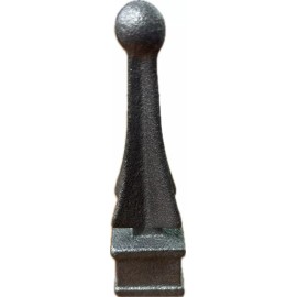 KING ARC 3/4" Cast Iron Ball Point Finial Decorative Ornamental Fence Gate Topper
