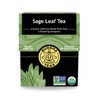 Buddha Teas Buddha Teas - Organic Sage Leaf Tea - Herbal Tea - With Vitamins & Minerals - Clean Ingredients - Caffeine Free - OU Kosher - 18 Bleach-Free Tea Bags (Pack of 1)
