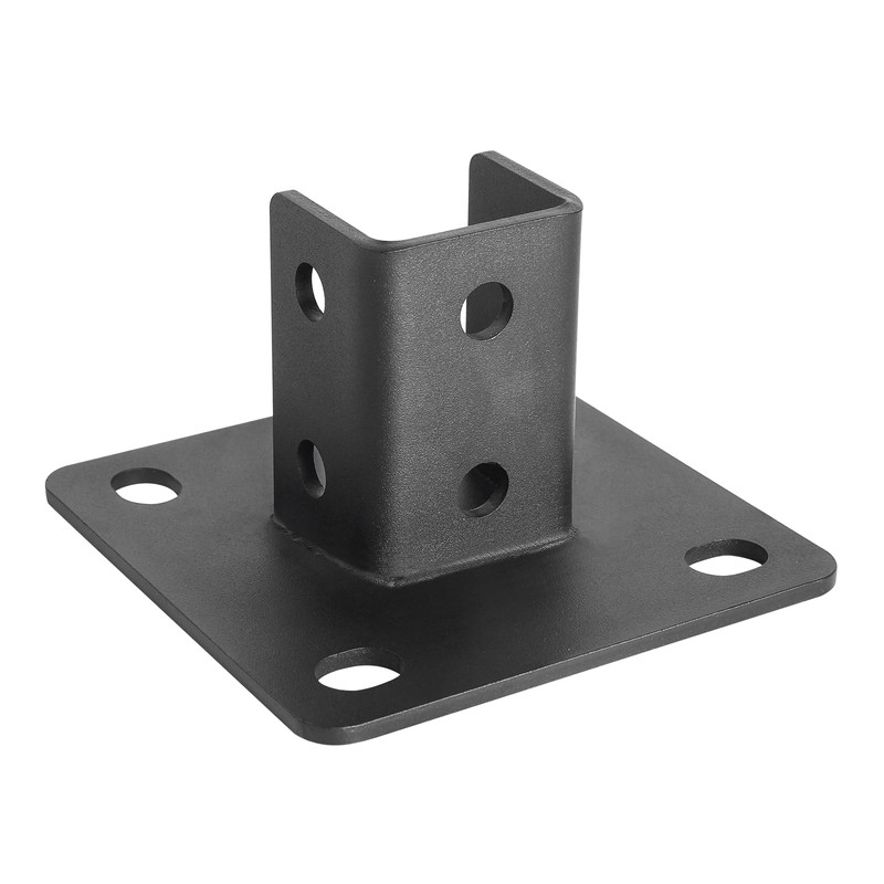 Post Base 6 Pcs, 4 Holes Square Mount for 1-5/8”