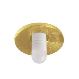 Lampen Lux Recessed Spot Razz Gold 3.0x3.0 cm 12 V G4 Rust-Proof Aluminium Recessed Round Downlight Down Light Recessed Spotlight Spotlight Aluminium Ceiling Recessed Ceiling Downlight