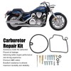 Motorcycle Carburetor Repair O Ring Gasket Kit Replacement for VTX