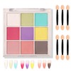 DIY Gitter Pastel Chrome Nail Powder Kit – 9 Colors