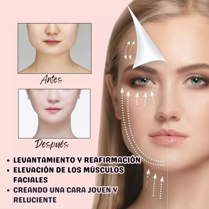 Universo en Linea 40 Parches V Cuidado Facial Invisibles Arrugas