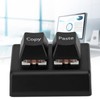 Programmable Keypad 2 Keys Copy Paste Red Switch USB C
