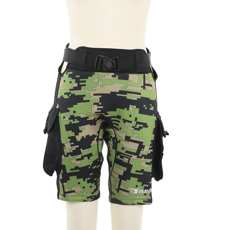Wetsuit Shorts, 2.5mm Diving Shorts for Men With Pocket, Quick
