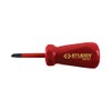 C.K T48343-2 Stubby Vde/1000V Slim Screwdriver Pz2, Red