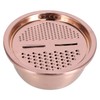 Multipurpose Water Basin Drain Basket with Vegetable Cutter Grater Stainless