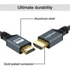 Twozoh HDMI to HDMI Coiled Cable, 4K HDMI Coiled Cable,