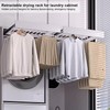 Pull Out Clothes Hanger, Pull Out Trousers Rack for Closet,