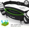 Q-RUN Running Hydration Belt, Neon Green, Medium 25-33 inches, 10