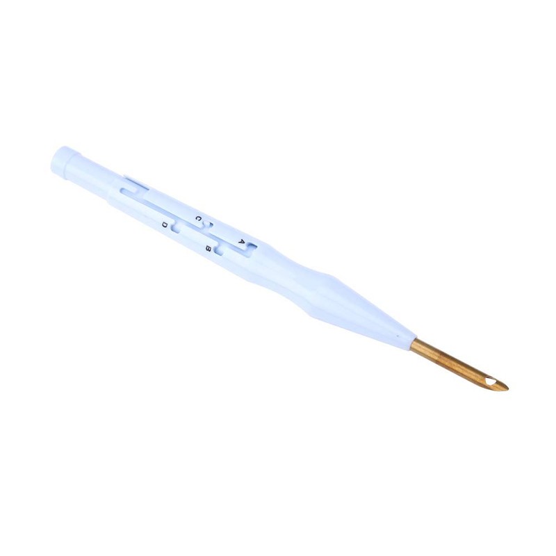 Embroidery Needle, Punch Adjustable Needle Pen Kit Tool, for Sewing