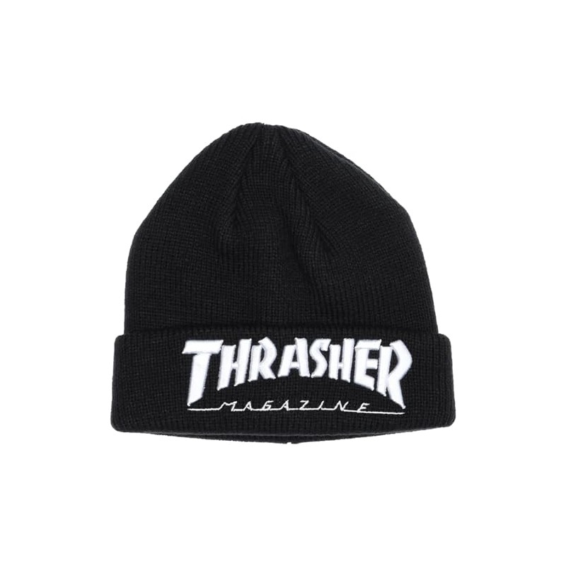 Slasher 23TH-N54K / MAG LOGO BEANIE BLK FR Kids' Knit