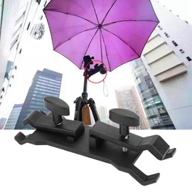Entatial Camera Umbrella Camera Umbrella Clamp Tripod Camera Umbrella Holder Outdoor Clip Bracket Stand Lighting Umbrella Clamp Photography Accessory