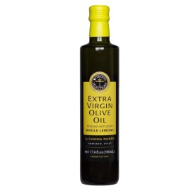 CASINA ROSSA Extra Virgin Olive Oil with Fresh Whole Lemons 17.6 fl.oz / 500 ml