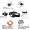 HappyOrange 3-Pack Waterproof LED Headlamp (White and Red Lights), 4