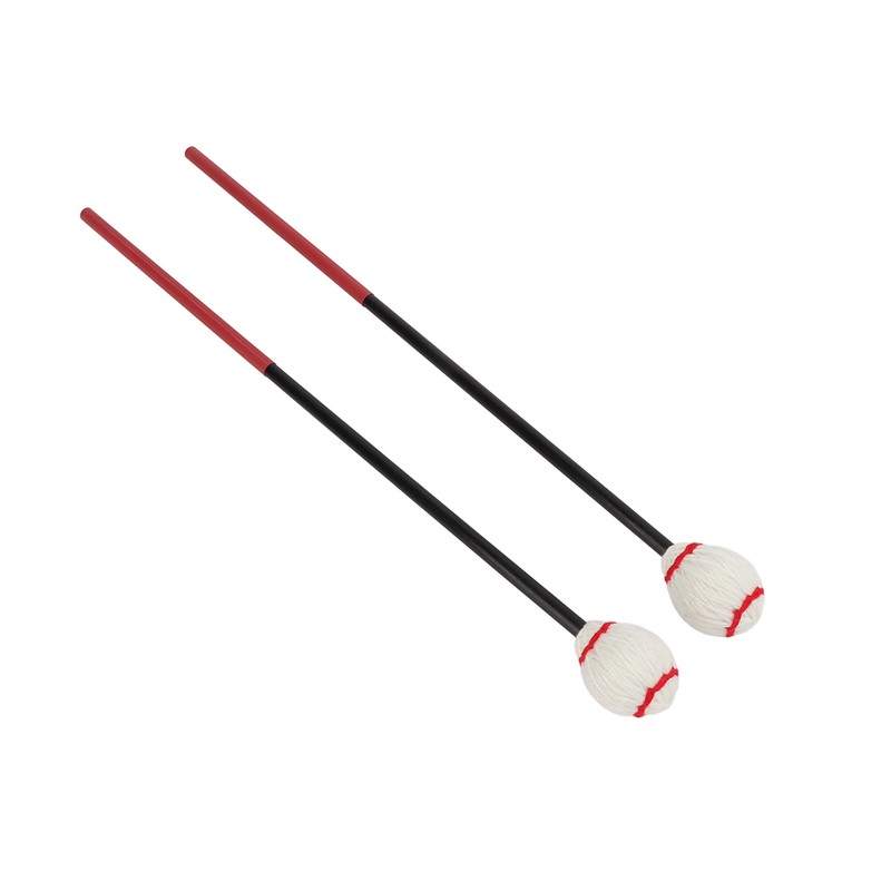 Marimba Mallet Xylophone Stick Hammer Wooden Handle Set Kit Instrument