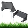 2pc Sprinkler Guards for Overspray, Lawns Splash Shield to Prevent