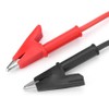 DollaTek 2Pcs 15A 4mm banana plug to alligator clip clamp