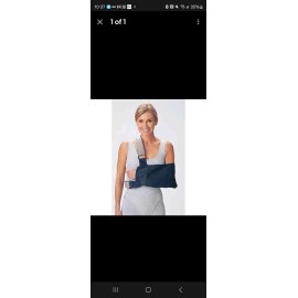 Procare 79-84167 Immobilizer Shoulder With Foam Straps Ctn Nvy Part# 79-84167  Large