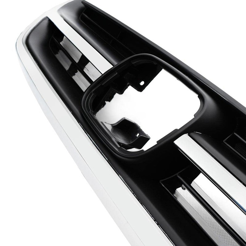 Front Bumper Upper Grille, Compatible With Honda CRV CR-V 2010