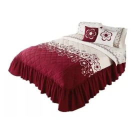 Primavera Competition Edrecolcha Floreta Magenta C/2 Cojines Matrimonial Compe