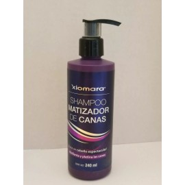 xiomara 1x XIOMARA Shampoo Matizador de canas. Abrillanta Y Platina TU CABELLO 240ml