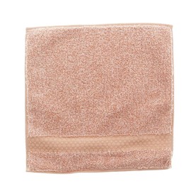 Tanaka Sangyo Handkerchief Imabari Towel Menka Sprout, Pink, Approx. 9.8 x 9.8 inches (25 x 25 cm)