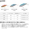 Daiwa Morethan Salt Vibe 72S SG Vibration Seabass Lure, Silver-Stripe