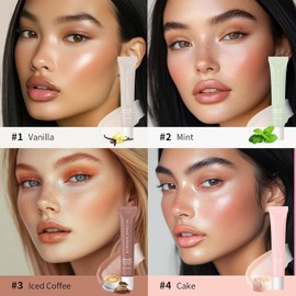 Summer Special Lip Butter Balm, Instant Lip Mask Hydrating and Nourishing Lip Gloss, not Sticky Perfect Shine Lip Care Oil, Moisture Lip Balm for Dry Lips