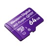 Western Digital SC QD101 MicroSD Card 64GB WD Purple Surveillance