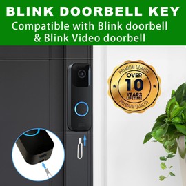 Aieted 4 Pack Blink Doorbell Key Replacement Tool,Blink Doorbell Opening Tool,Blink Doorbell Pin Tool,Compatible With Blink Video Doorbell,Release Tool Removal Pin Security Key Tool