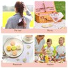 Handkerchiefs for women, cotton handkerchiefs, 10 pieces white