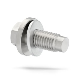 Votex - Oil Drain Plug fits Ford F-150 (2011-2025) - 3.5 Liter - 6 Cylinder - Made in USA - Stainless Steel