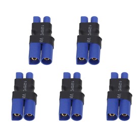 5pcs EC3 Female to EC5 Male Adapter Universal Wireless RC Lipo Battery Connectors for RC Car Model Aircraft Model
